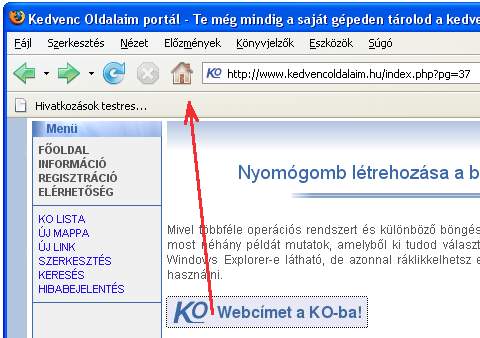 Firefox képernyő